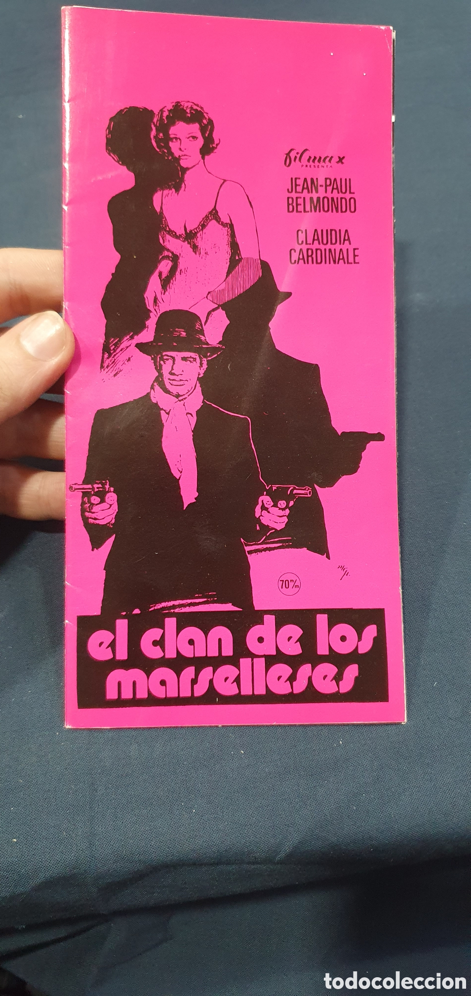 Cin&eacute;ma: Librillo programa guia cine. El clan de los marselleses. (L137)
