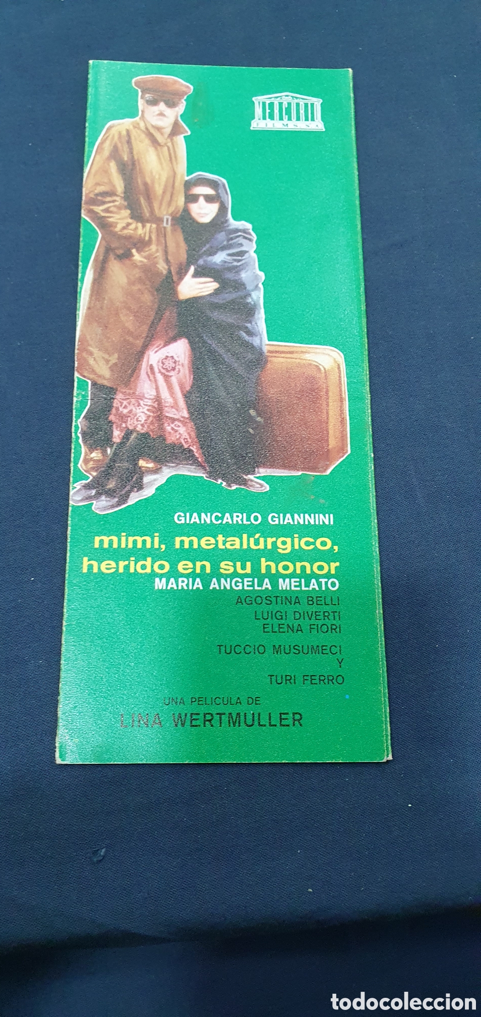 Cinema: Librillo programa guia cine. Herido en su honor. (L137)