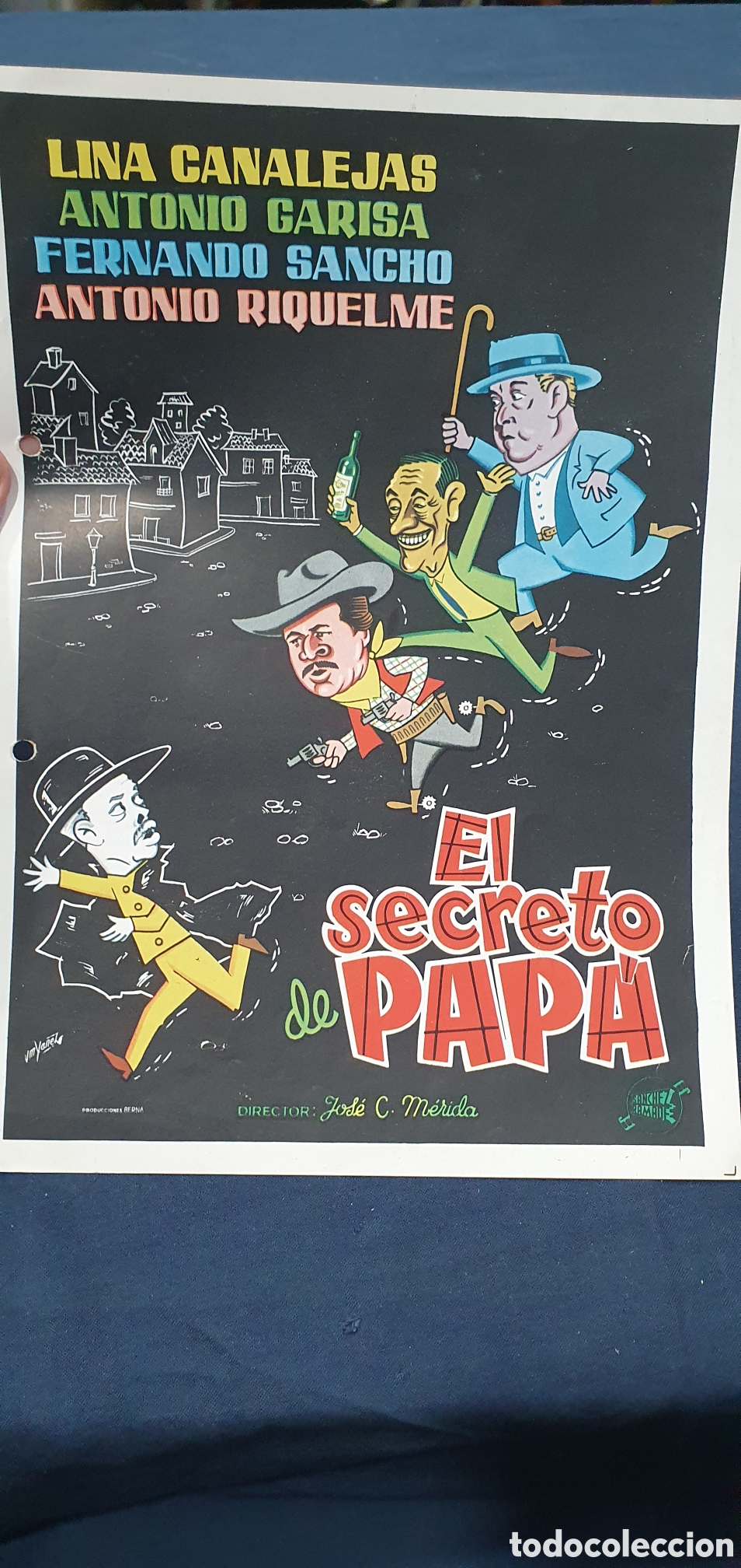 Cinema: Librillo programa guia cine. El secreto de papa. (L137)