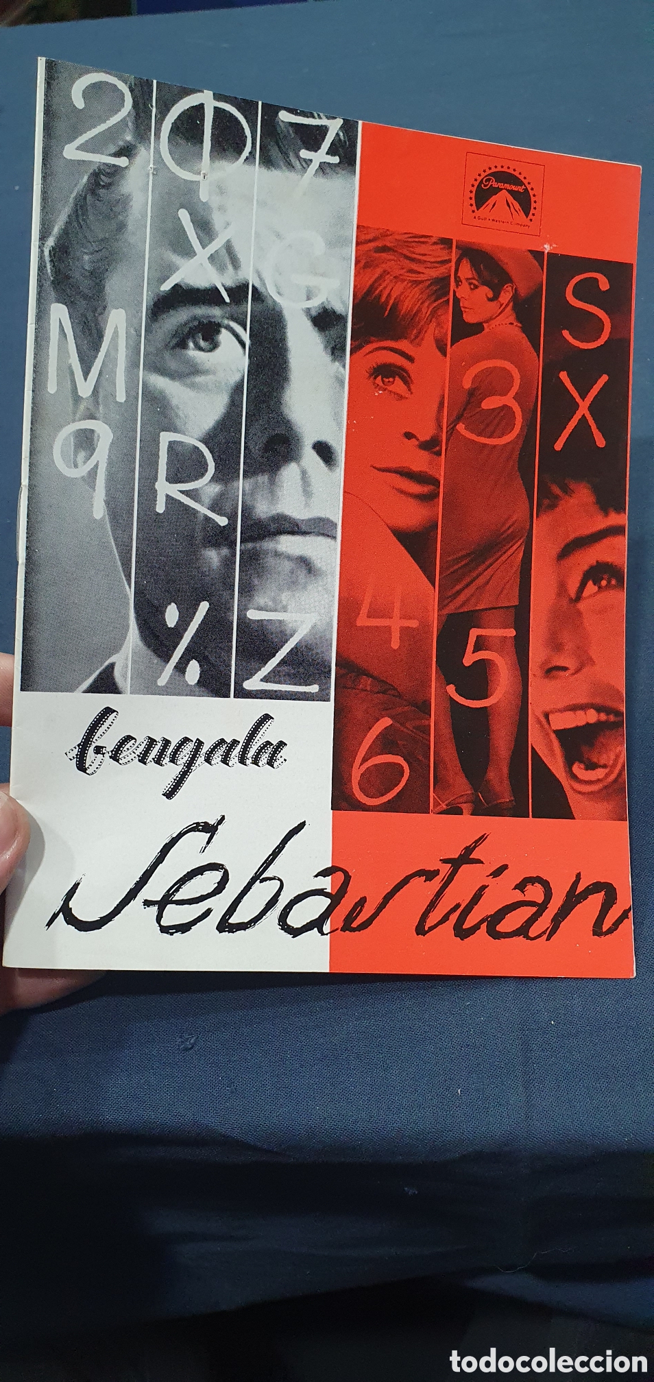 Cine: Librillo programa guia cine. Sebasti&aacute;n. (L137)