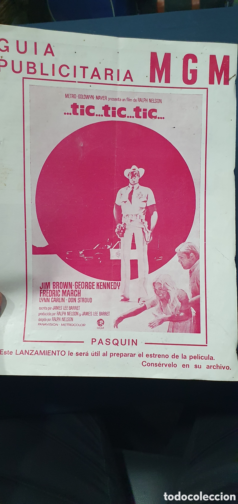 Cine: Gu&iacute;a publicitaria MGM. (L137)