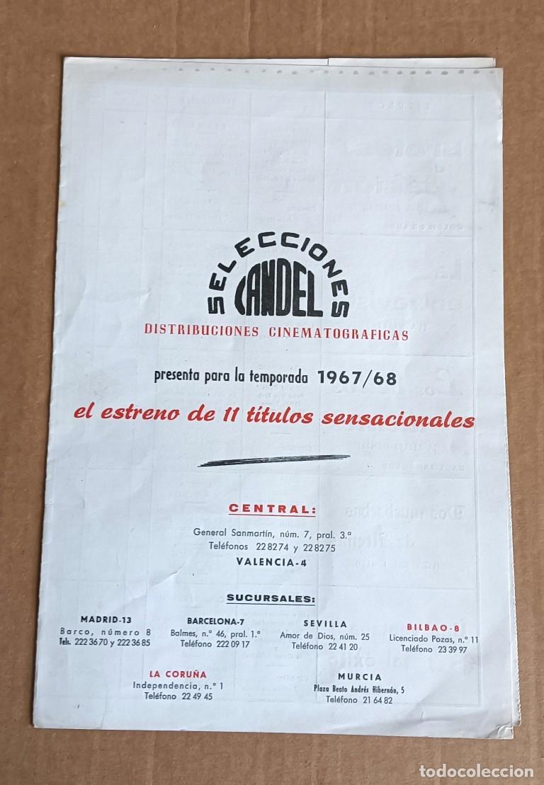 Cine: Selecciones CANDEL - Distribuciones cinematogr&aacute;ficas - Presentaci&oacute;n de la temporada 1967/68
