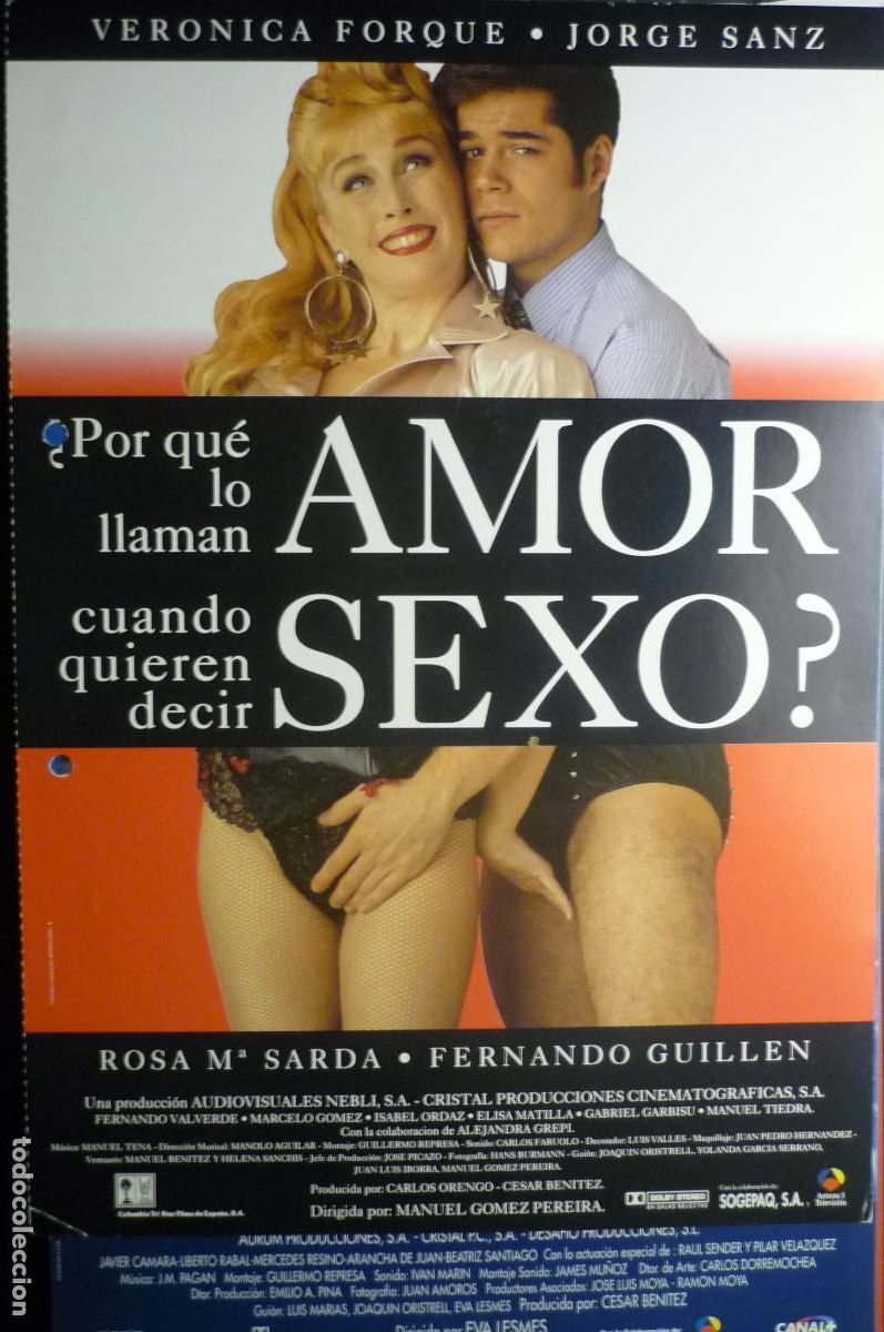 Cine: GUIA POR QUE LO LLAMAN AMOR CUANDO QUIERE DECIR SEXO .-JORGE SANZ