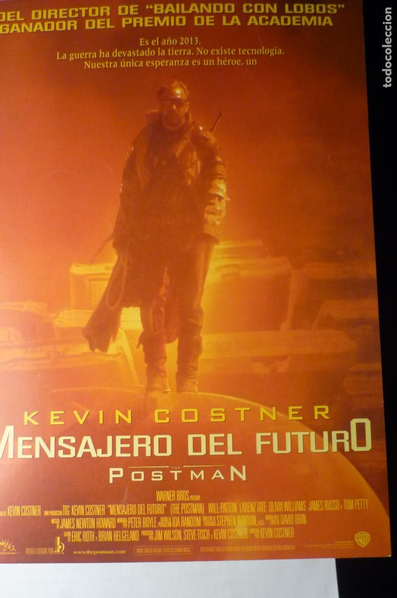Cine: GUIA MENSAJERO DEL FUTURO.-KEVIN COSTNER