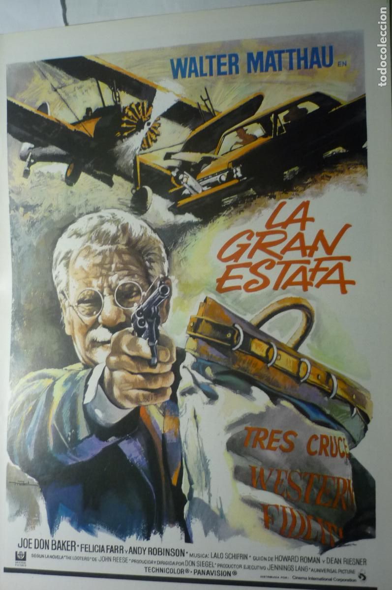 Cine: guia doble la gran estafa walter matthau