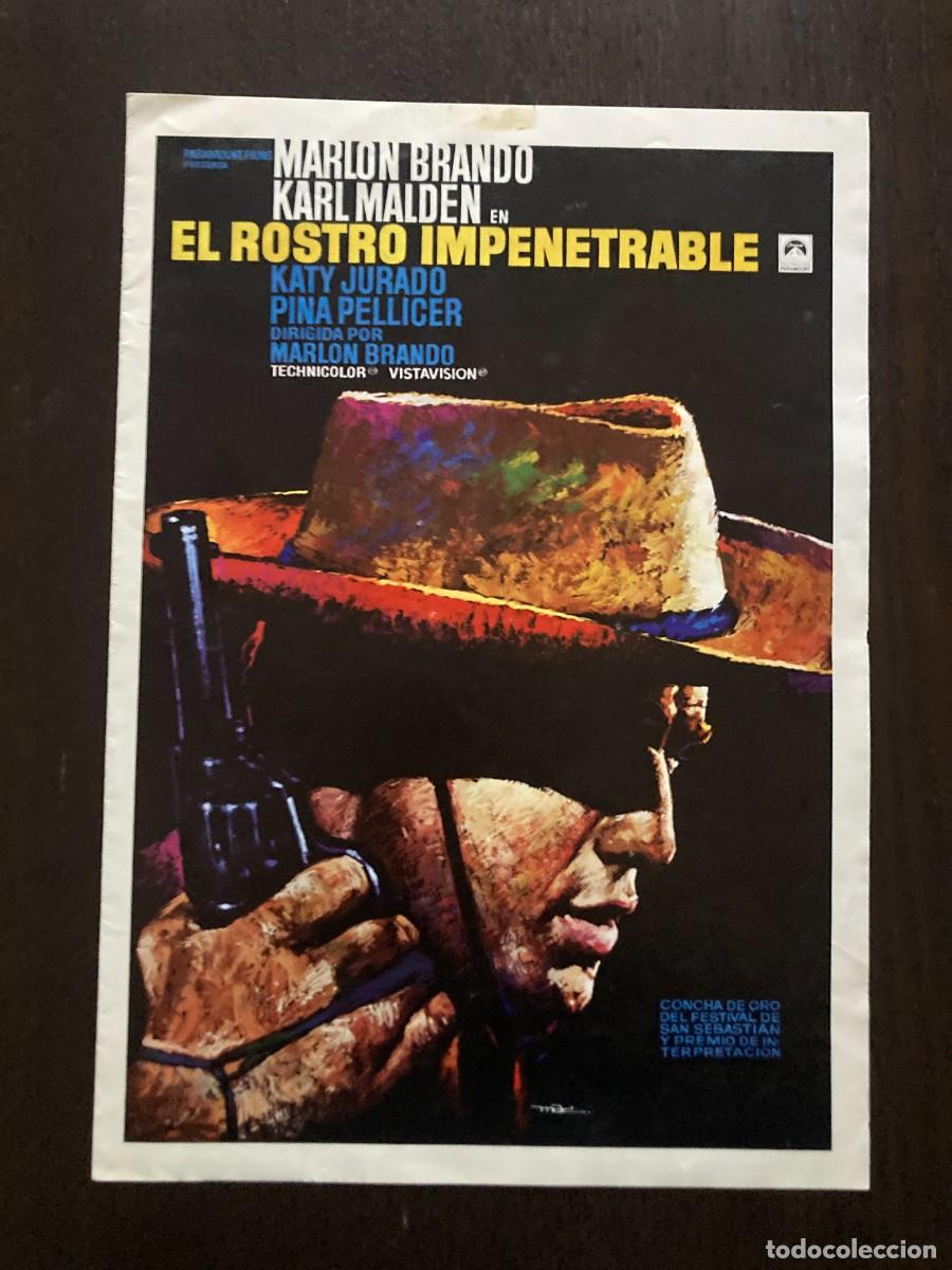 Cine: GUIA DE CINE DOBLE ORIGINAL ESTRENO / EL ROSTRO IMPENETRABLE