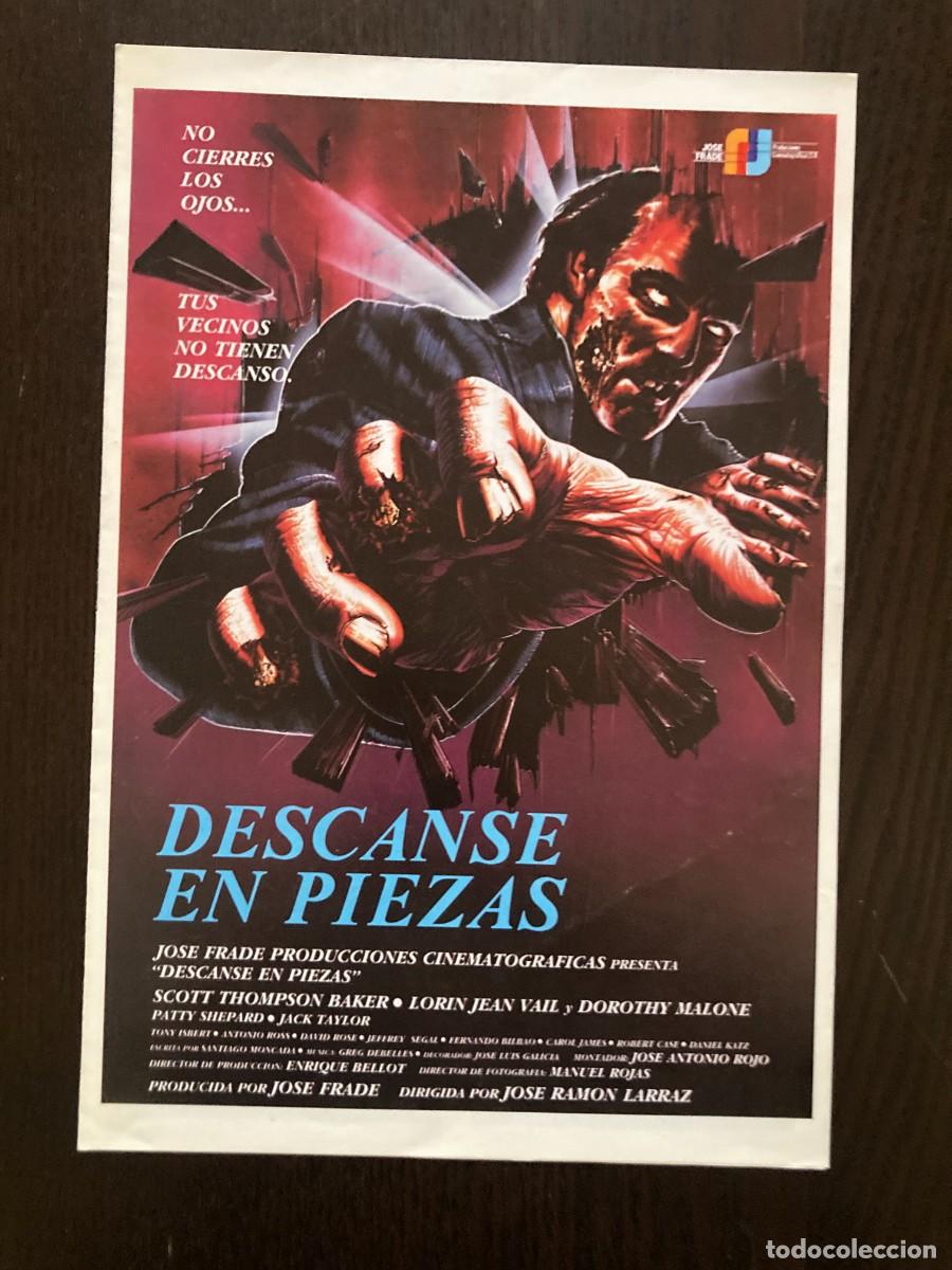 Cine: GUIA DE CINE DOBLE ORIGINAL ESTRENO / DESCANSE EN PIEZAS