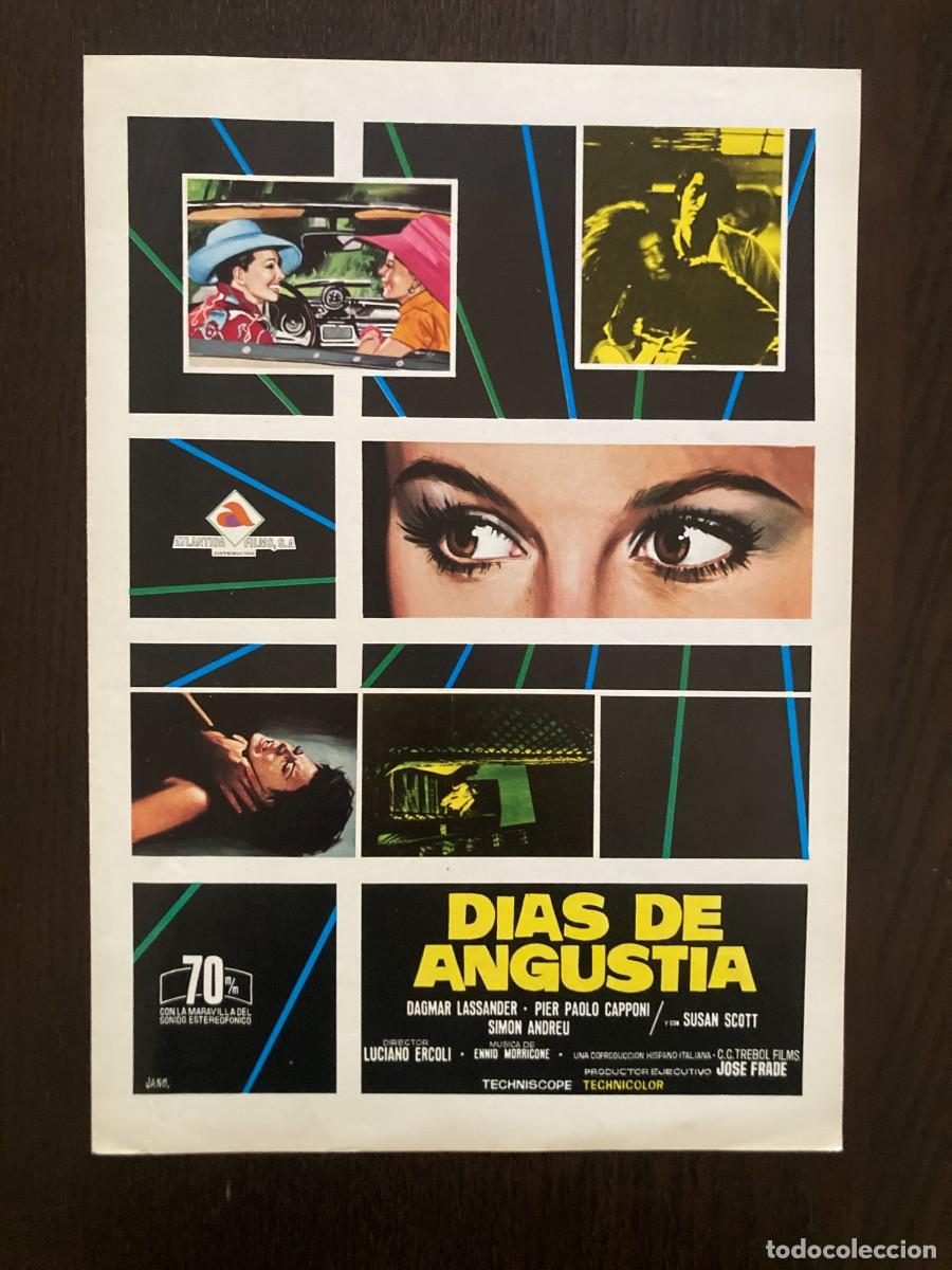 Cine: GUIA DE CINE DOBLE ORIGINAL ESTRENO / DIAS DE ANGUSTIA