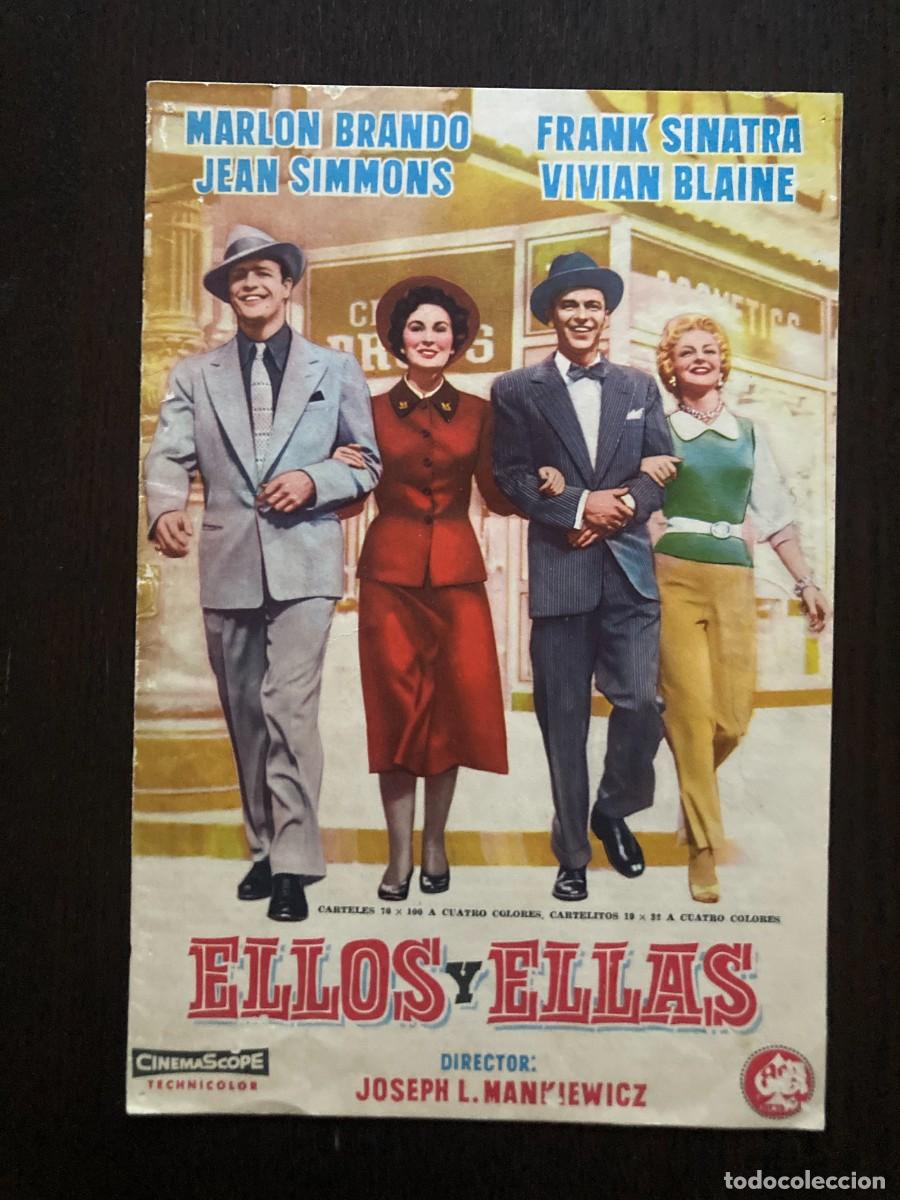 Cine: GUIA LIBRO DE CINE ORIGINAL ESTRENO / ELLOS Y ELLAS