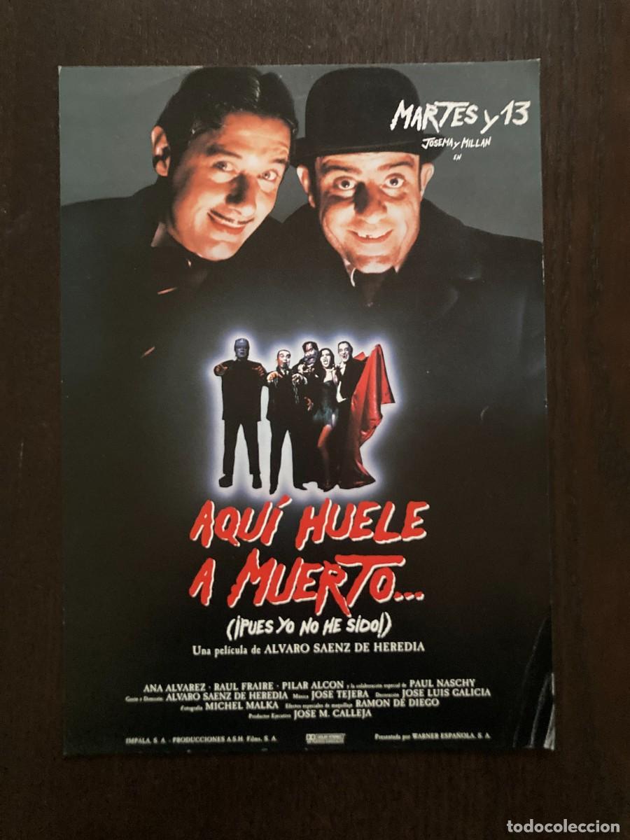 Cine: GUIA DE CINE ORIGINAL ESTRENO / AQUI HUELE A MUERTO
