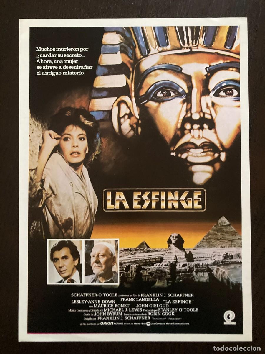 Cine: GUIA DE CINE ORIGINAL ESTRENO / LA ESFINGE