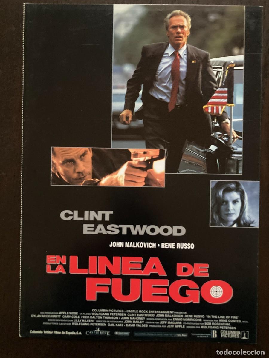 Cine: GUIA DE CINE ORIGINAL ESTRENO / EN LA LINEA DE FUEGO