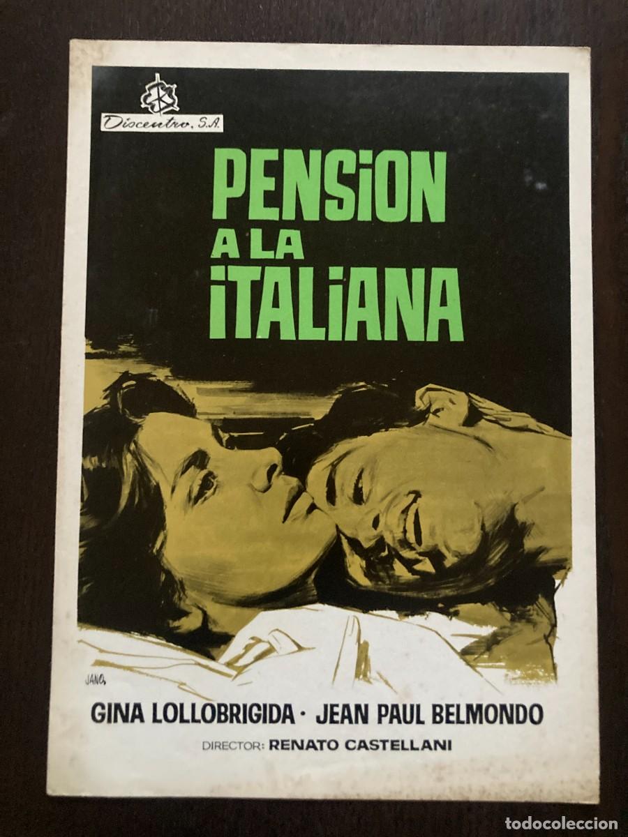 Cine: GUIA DOBLE DE CINE ORIGINAL ESTRENO / PENSION A LA ITALIANA