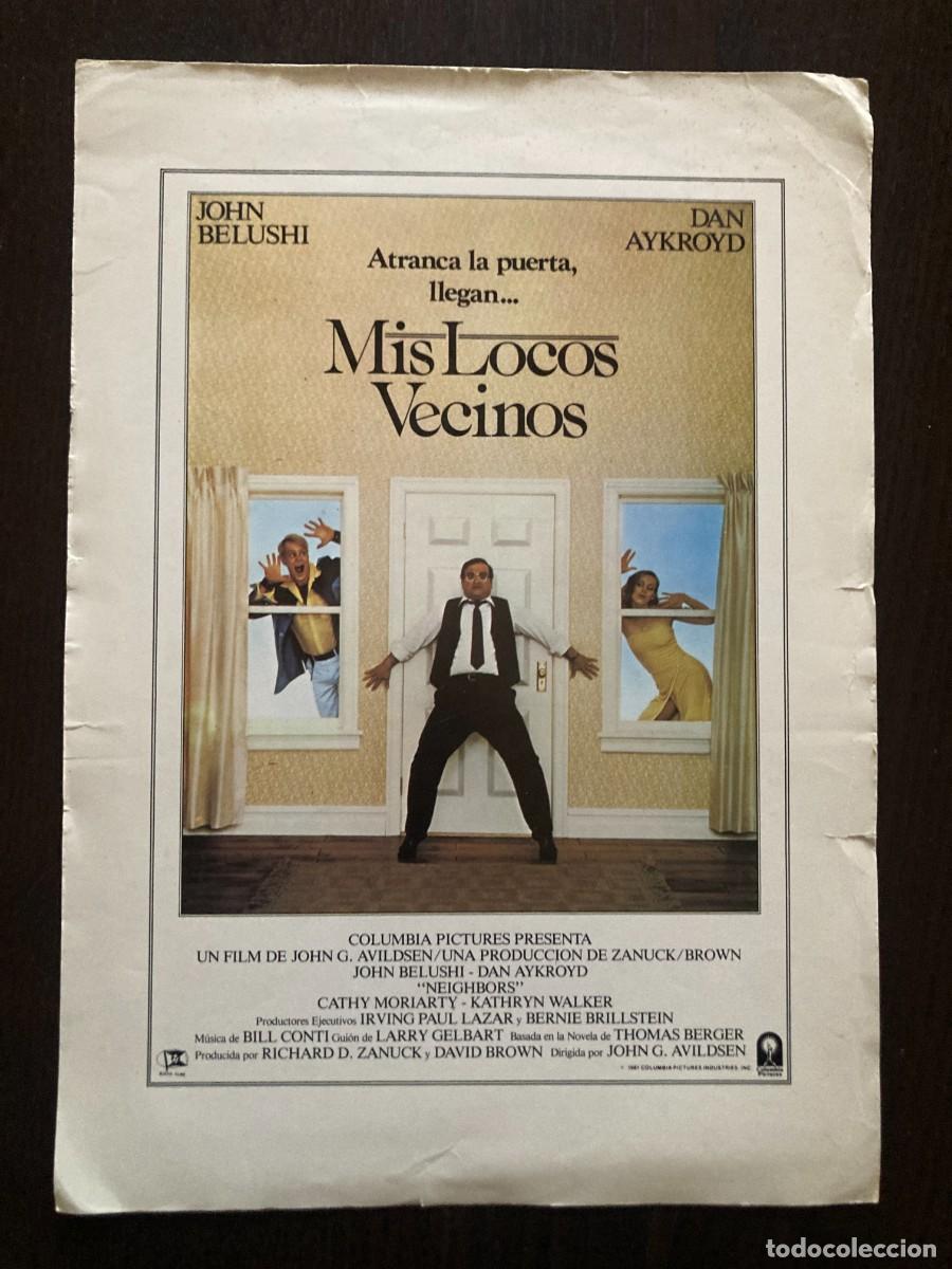 Cine: GUIA DE CINE ORIGINAL ESTRENO / MIS LOCOS VECINOS