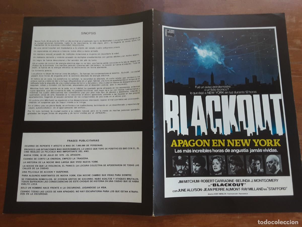 Cine: Blackout apag&oacute;n en Nueva York, Robert Carradine, Ray Milland