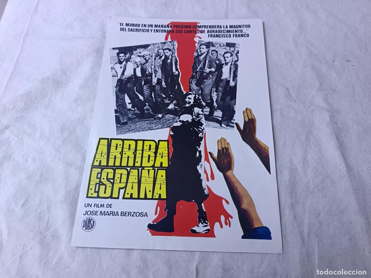 Cinema: Gu&iacute;a Publicitaria de Cine, antigua o vintage, Arriba Espa&ntilde;a