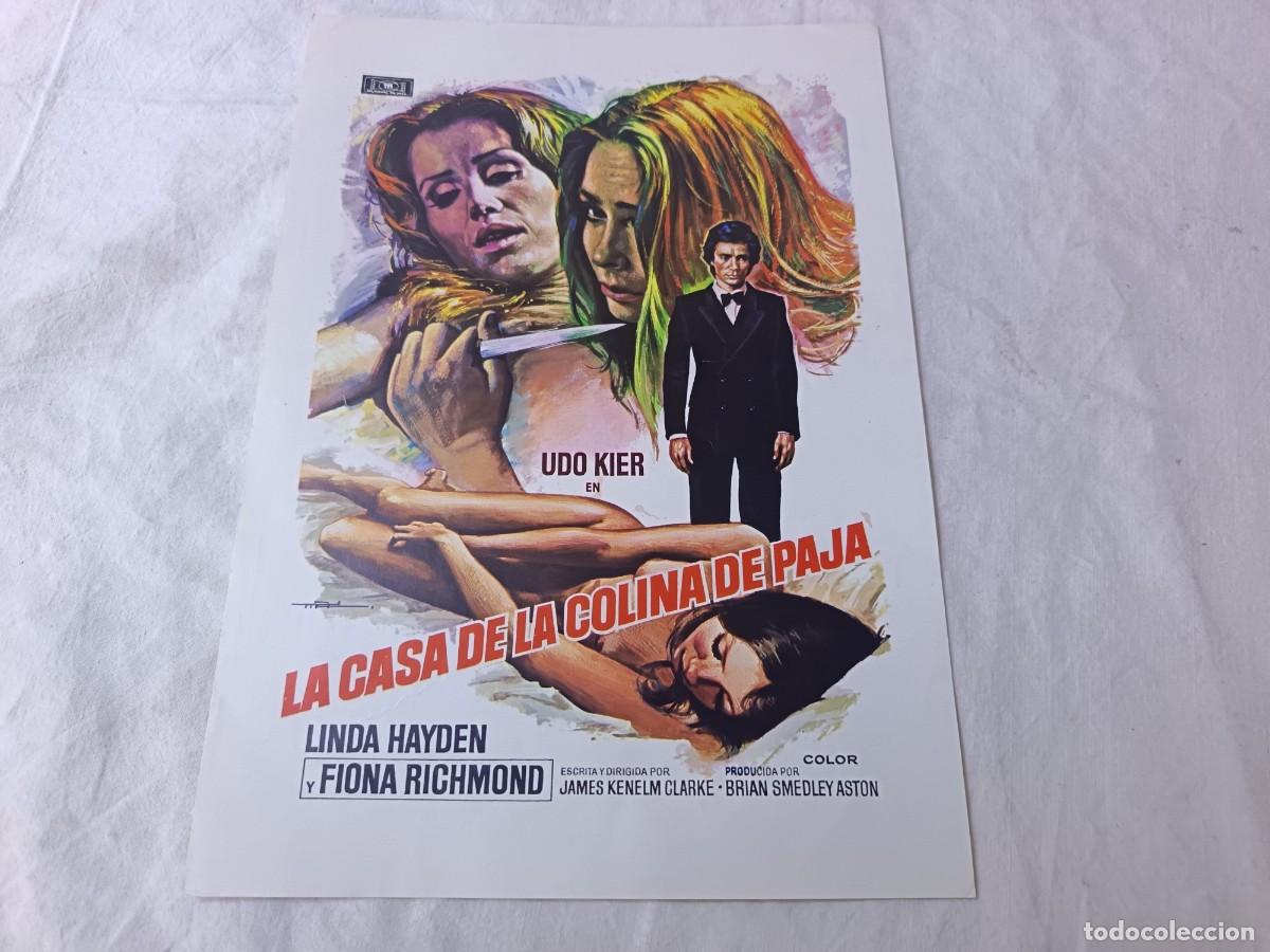 Cinema: Gu&iacute;a Publicitaria de Cine, antigua o vintage, La Casa de la Colina de Paja