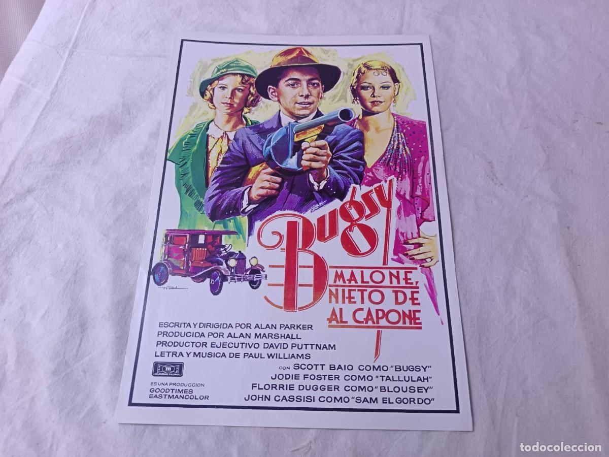 Cinema: Gu&iacute;a Publicitaria de Cine, antigua o vintage, Bugsy Malone, Nieto de Capone