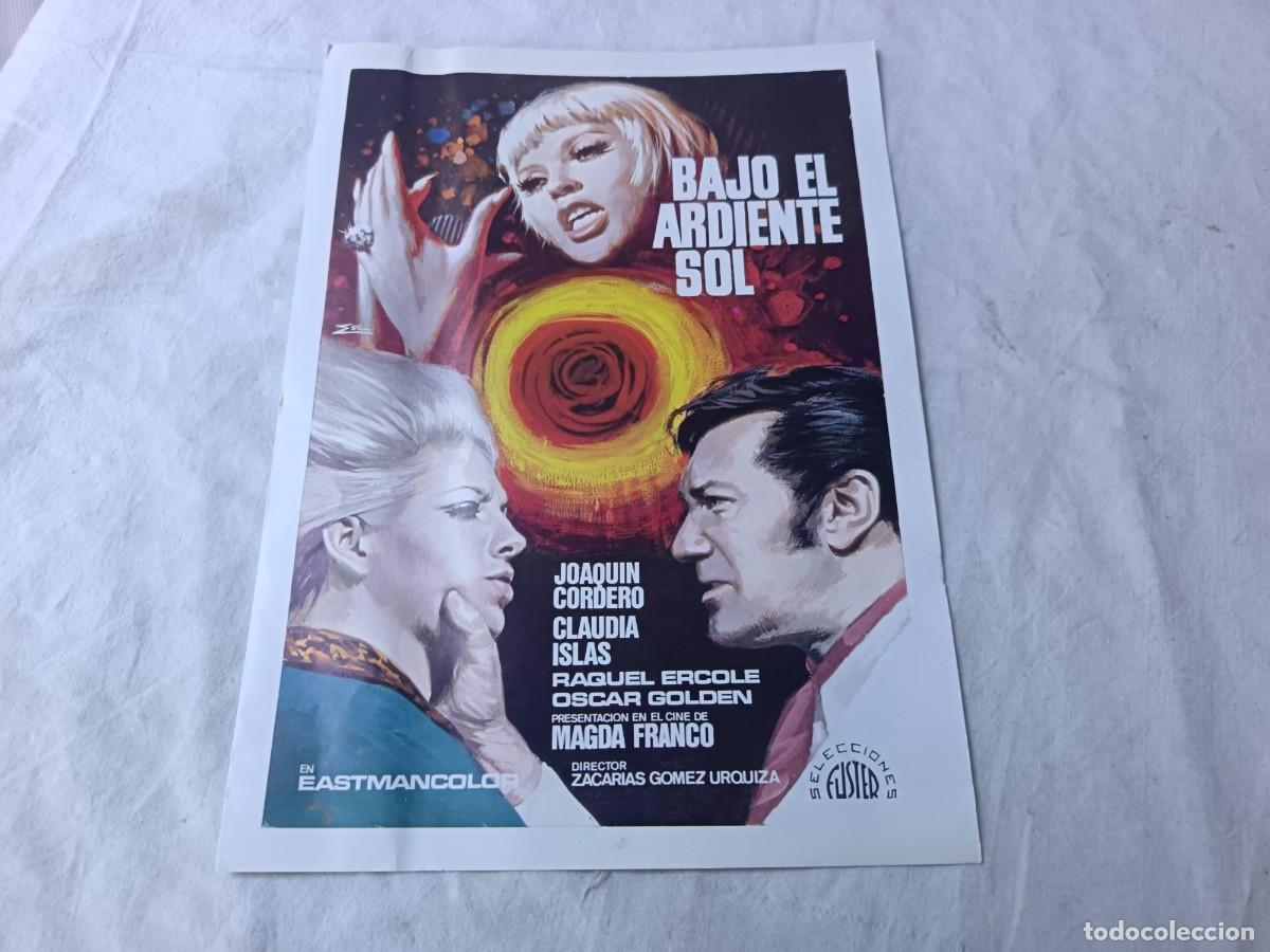 Kino: Gu&iacute;a Publicitaria de Cine, antigua o vintage, Bajo el Ardiente Sol
