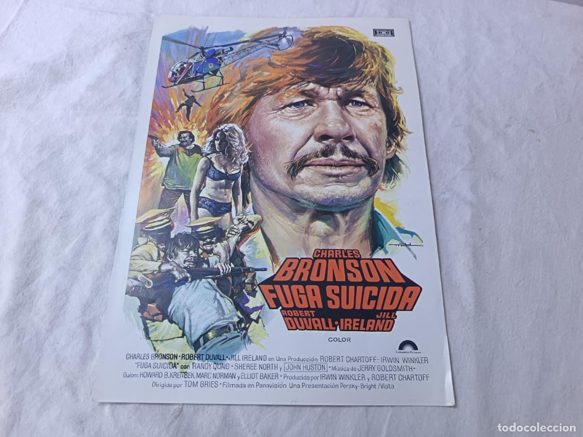 Kino: Gu&iacute;a Publicitaria de Cine, antigua o vintage, Fuga Suicida
