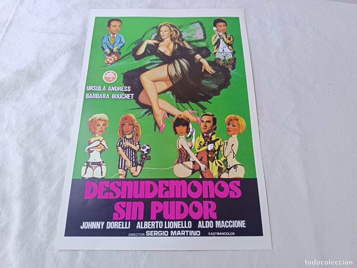 Cinema: Gu&iacute;a Publicitaria de Cine, antigua o vintage, Desnud&eacute;monos sin Pudor