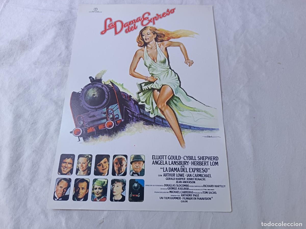 Cinema: Gu&iacute;a Publicitaria de Cine, antigua o vintage, La Dama del Expreso