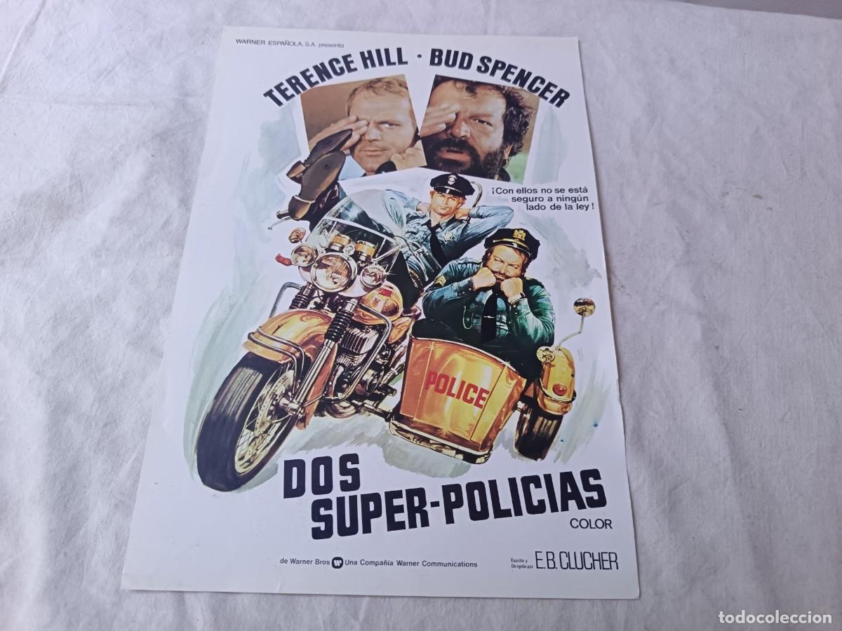 Cine: Gu&iacute;a Publicitaria de Cine, antigua o vintage, Dos Super-Polic&iacute;as