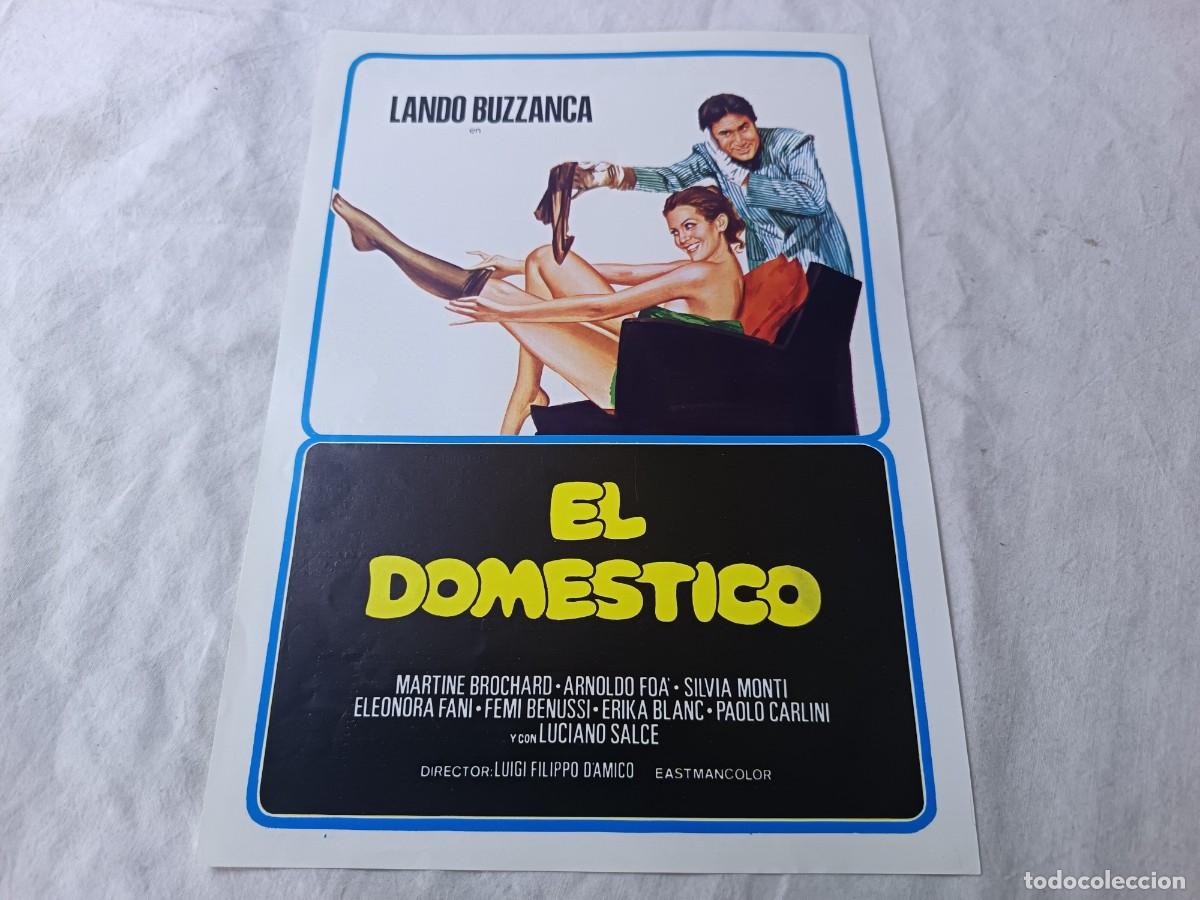 Cine: Gu&iacute;a Publicitaria de Cine, antigua o vintage, El Dom&eacute;stico