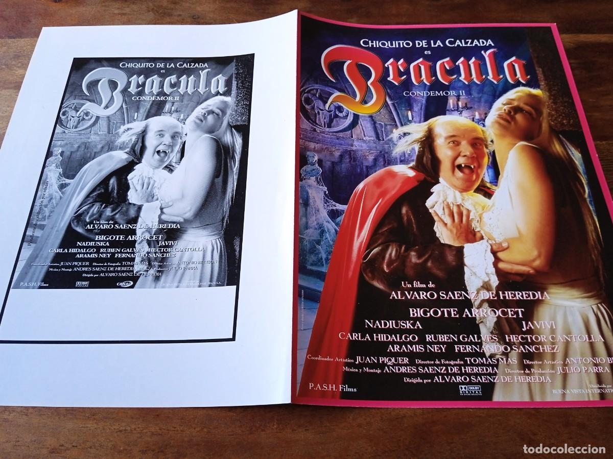 Cine: Br&aacute;cula Condemor II - Chiquito, Nadiuska, Bigote Arrocet, Javivi - Guia original Buenavista 1997