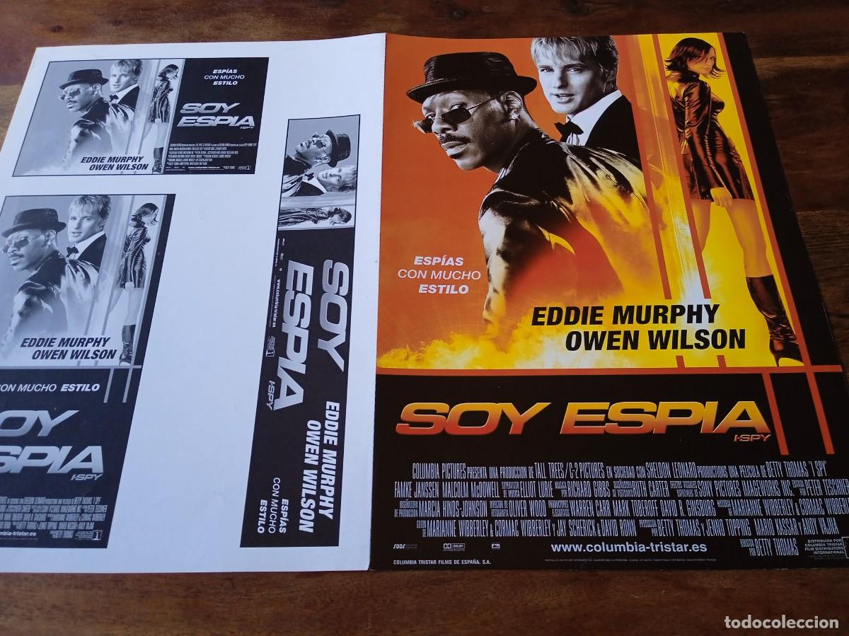 Cine: Soy espia - Eddie Murphy, Owen Wilson, Famke Janssen,Malcolm Mcdowell - Gu&iacute;a original Columbia 2002
