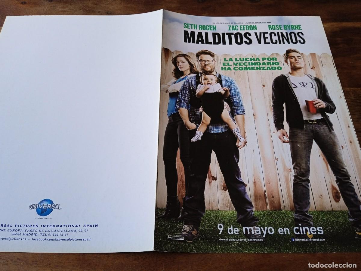 Cine: Malditos vecinos - Seth Rogen, Zac Efron, Rose Byrne, Dave Franco - Guia original Universal 2014