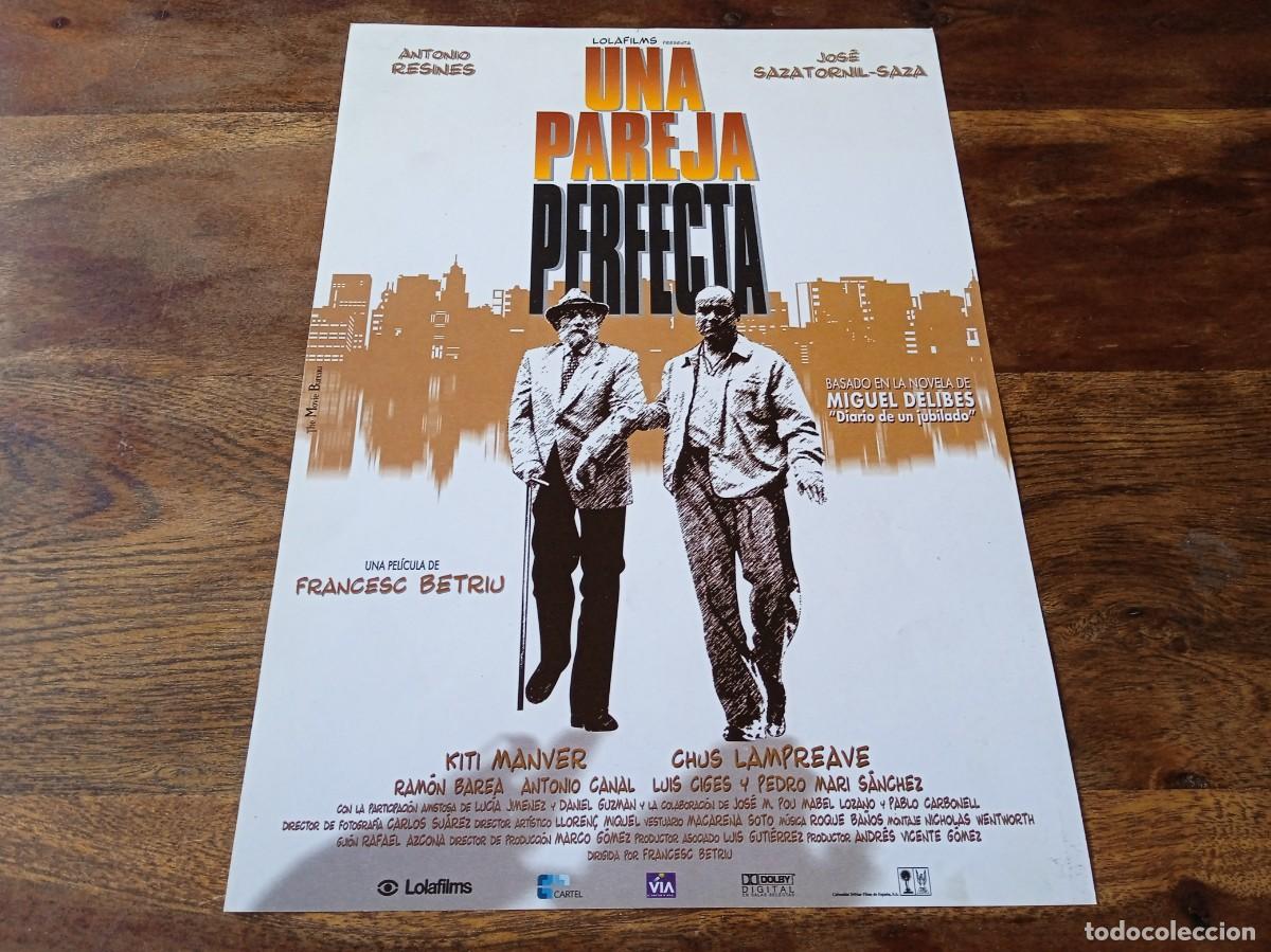 Cine: Una pareja perfecta - Antonio Resines, Jos&eacute; Sazatornil, Kiti Manver - Guia original Columbia 1997