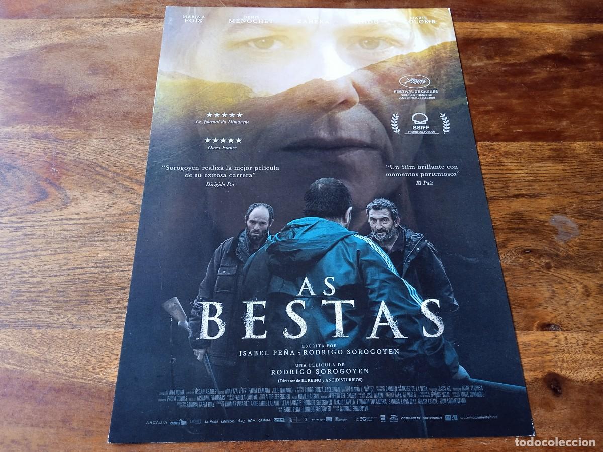 Cine: As bestas - Luis Zahera, Denis Menochet, Marina Fois, R. Sorogoyen - Guia original Acontra 2022