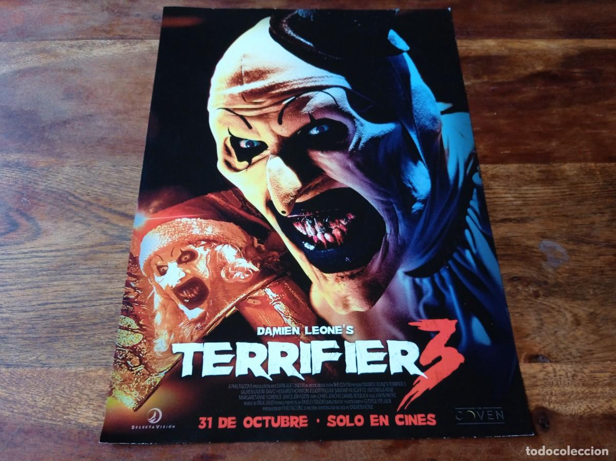 Cine: Terrifier 3 - David Howard Thornton, Lauren LaVera, Damien Leone - Guia original Selecta 2024