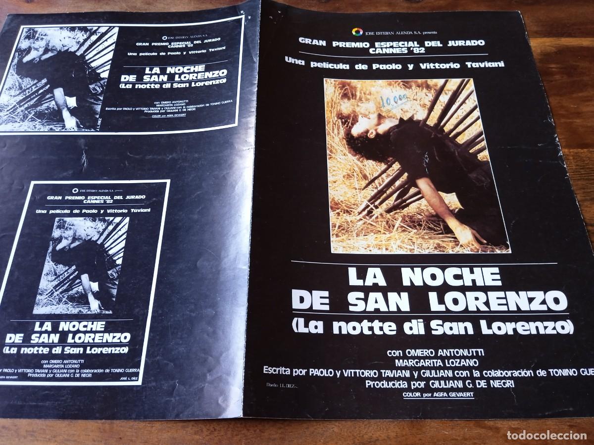Cine: La noche de San Lorenzo - Omero Antonutti, Paolo y Vittorio Taviani - Gu&iacute;a original E. Alenda 1982
