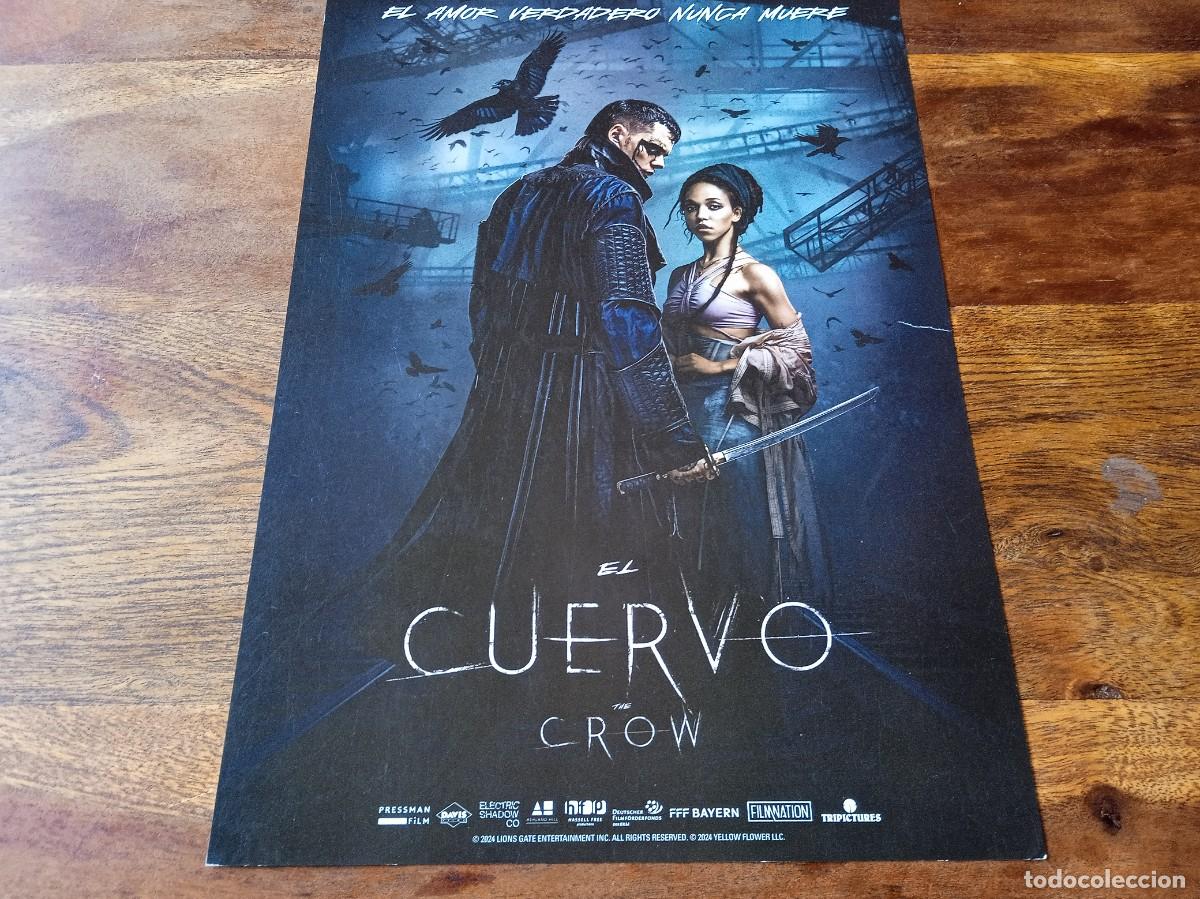 Cine: EL CUERVO THE CROW - BILL SKARSGARD, FKA TWIGS, DANNY HOUSTON - Guia original TriPictures 2024