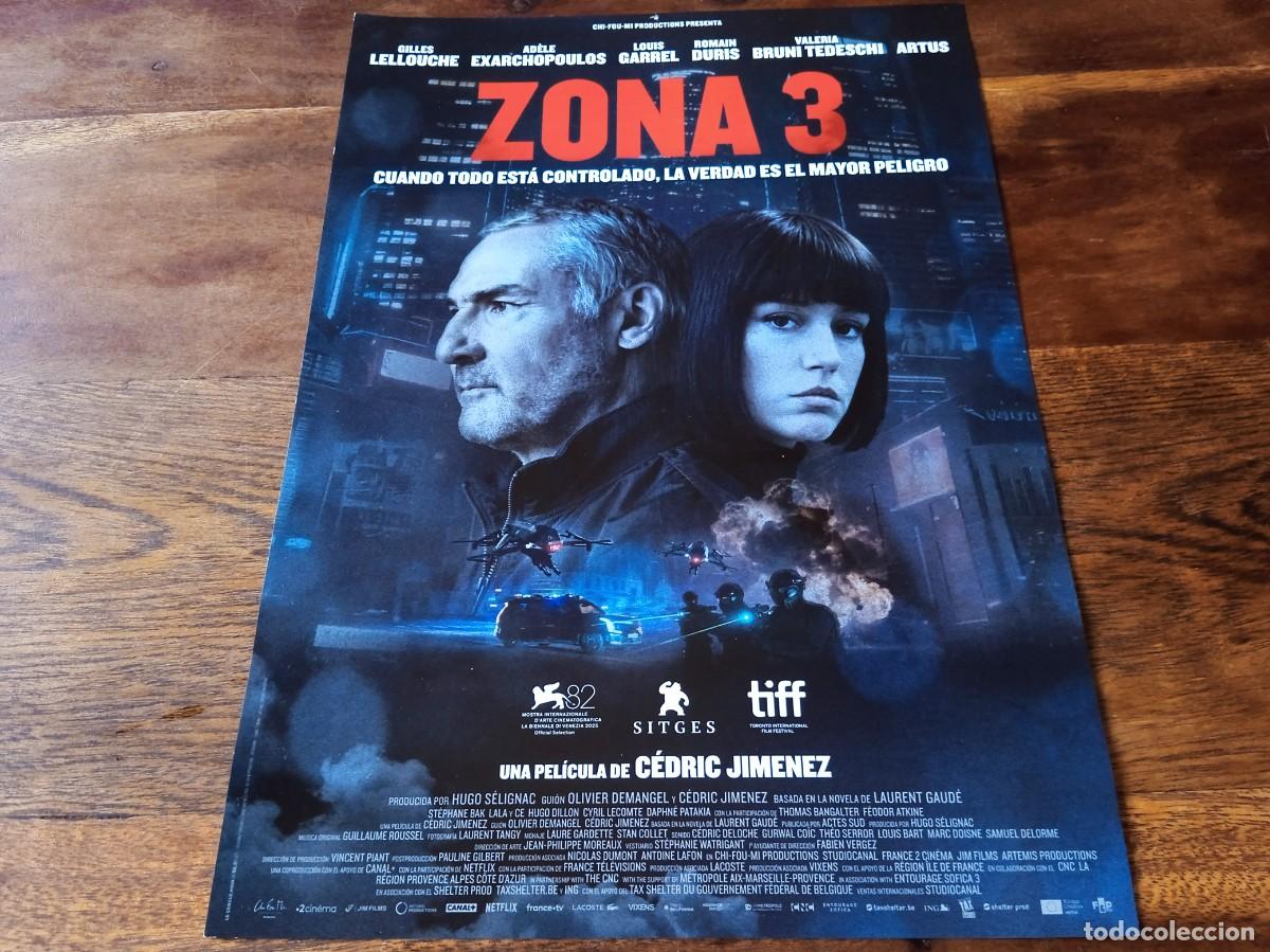Cine: Zona 3 - Gilles Lellouche, Adele Exarchopoulos, Romain Duris - Guia original F & P 2026