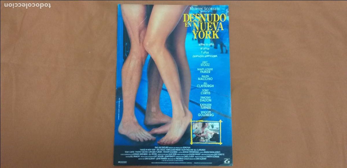 Cine: Guia simple: DESNUDO EN NUEVA YORK. SCORSESE. Con: TONY CURTIS.