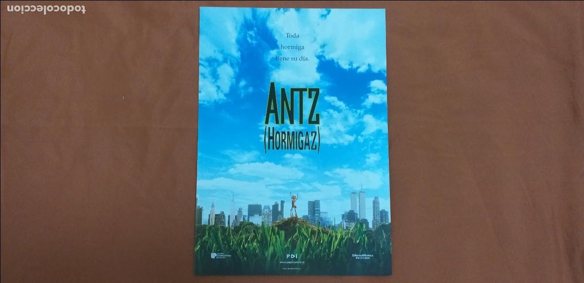 Cine: GUIA DOBLE: ANTZ. HORMIGAZ. TODA HORMIGA TIENE SU D&Iacute;A. DIBUJOS ANIMADOS