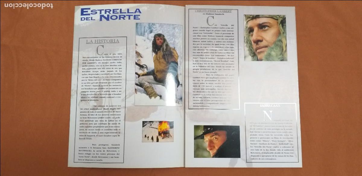 Cine: GUIA TR&Iacute;PTICO: ESTRELLA DEL NORTE. CON: CHRISTOPHER LAMBERT - Foto 2