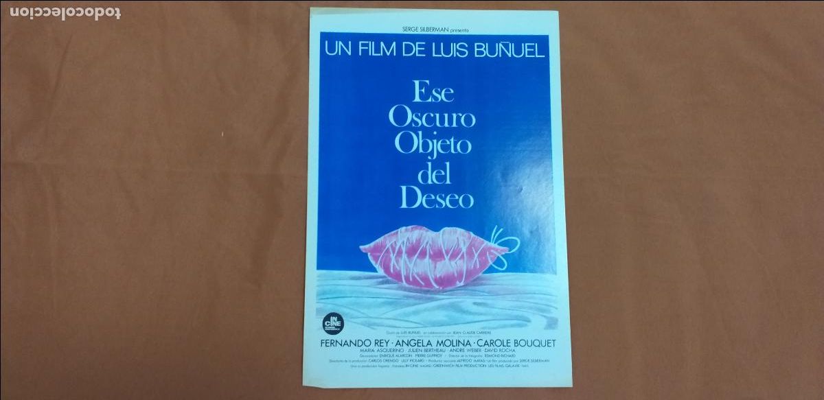 Cine: GUIA SIMPLE: Ese oscuro objeto del deseo. Luis Bu&ntilde;uel. Con Fernando Rey, Angela Molina