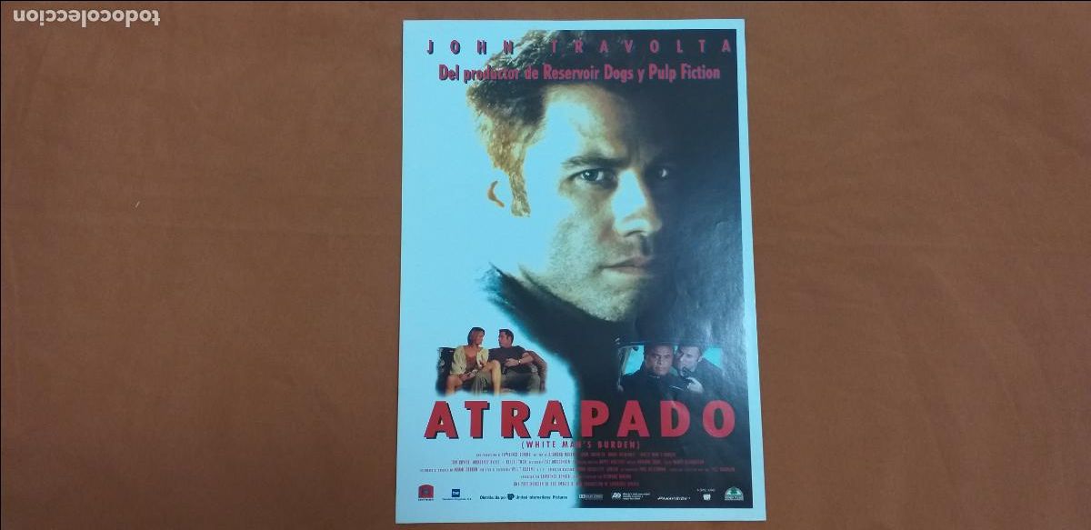 Cine: GUIA SIMPLE: Atrapado. Con: John Travolta, Kelly Lynch, Harry Belafonte.