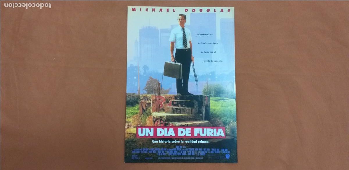 Cine: GUIA SIMPLE: UN D&Iacute;A DE FURIA. Con: MICHAEL DOUGLAS