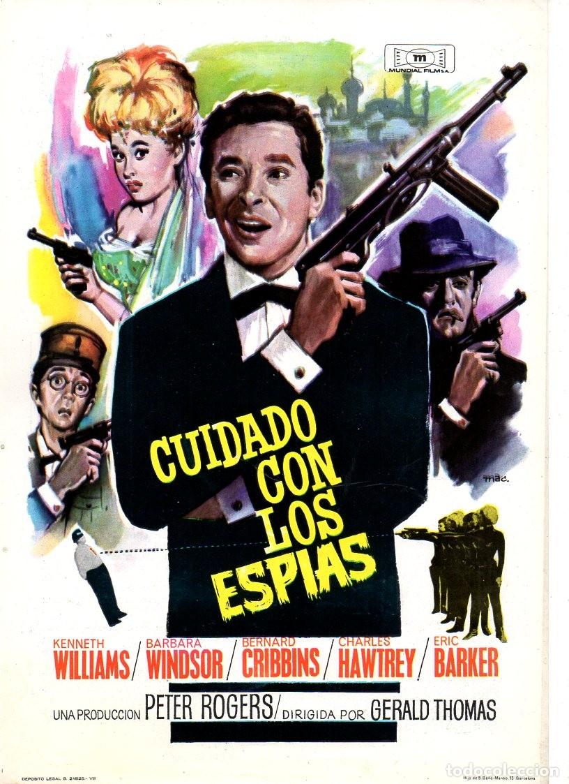 Cine: CUIDADO CON LOS ESPIAS: KENNETH WILLIAMS ES UNA GU&Iacute;A NO ES UN DVD
