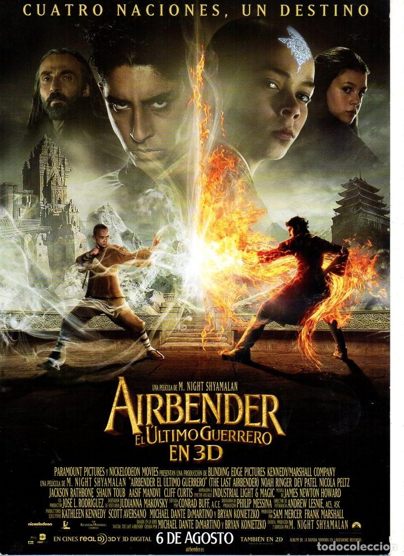 Cine: AIRBENDER EL &Uacute;LTIMO GUERRERO: NOAH RINGER ES UNA GU&Iacute;A NO ES UN DVD