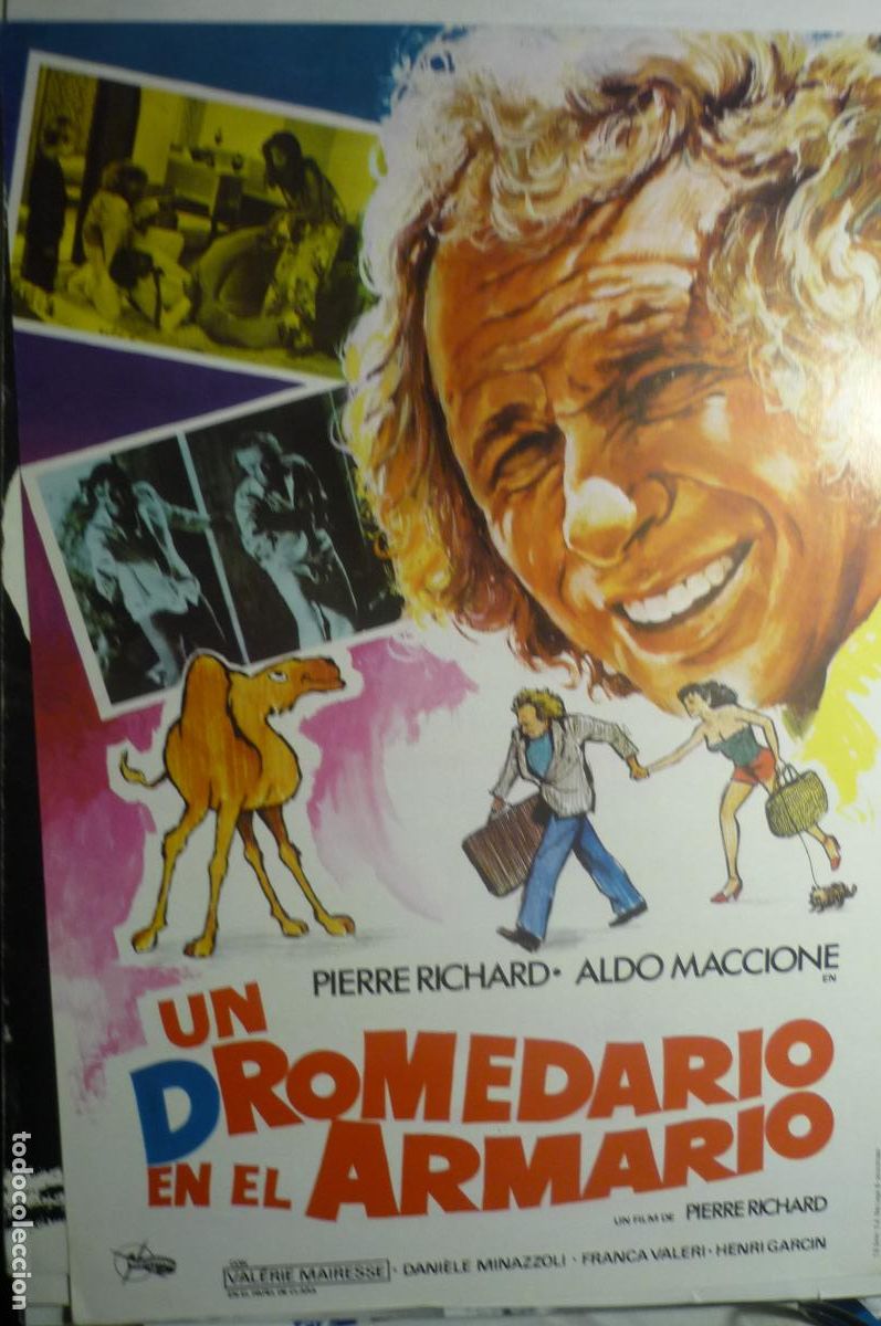 Cine: guia un dromedario en el armario pierre richard