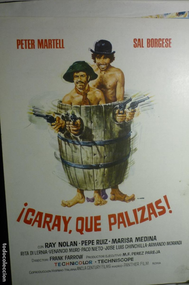 Cine: guia doble caray que palizas&iexcl; peter martell