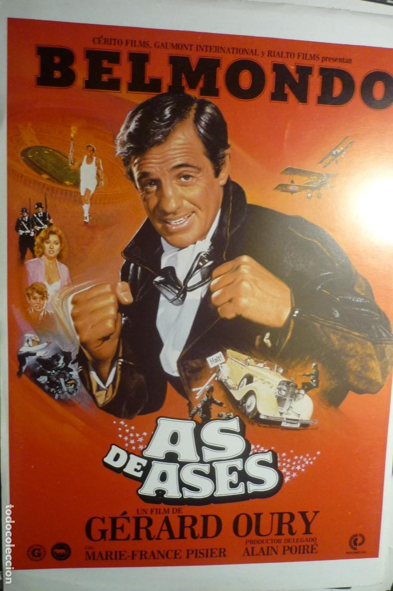 Cine: guia as de ases jean paul belmondo