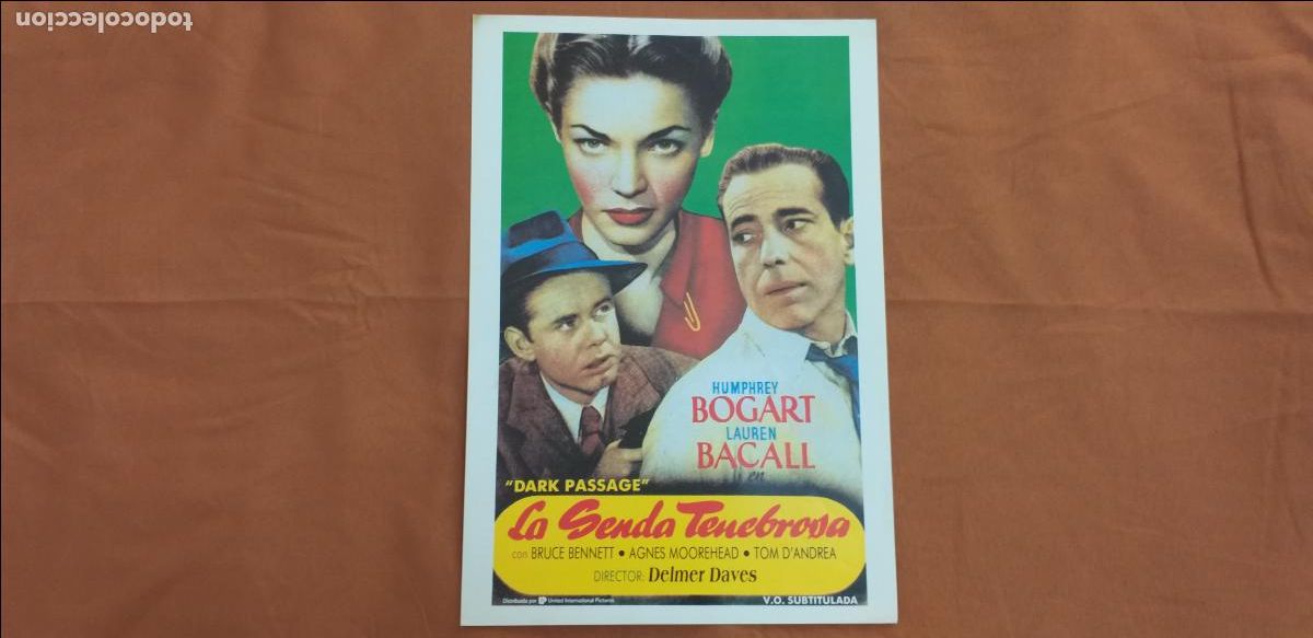Cine: Guia SIMPLE: La senda tenebrosa. Con: Humphrey Bogart, Lauren Bacall