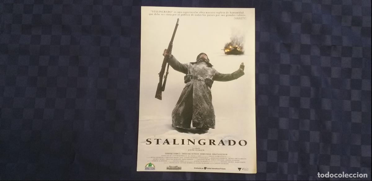 Cine: GUIA SIMPLE: STALINGRADO. Con: DOMINIQUE HORWITZ
